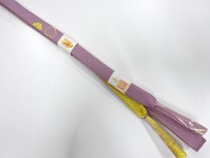未使用品　正絹　高麗　手組帯締め